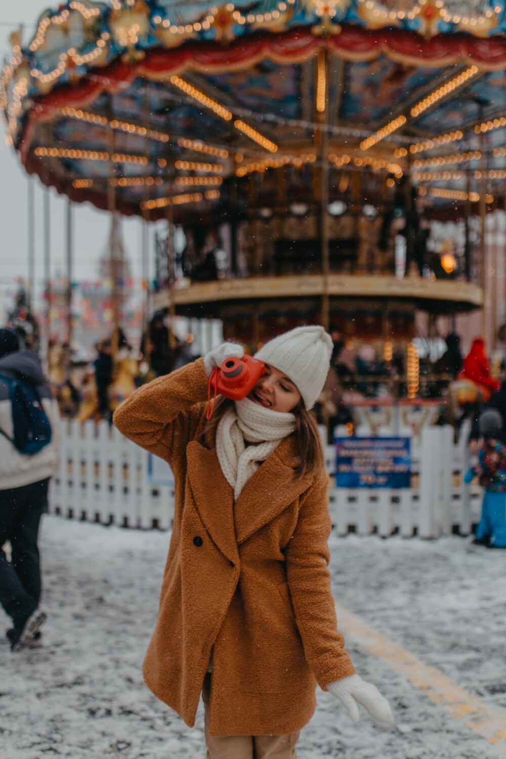 Прогулка на новогодней ярмарке