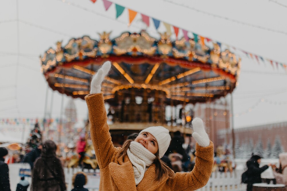 Прогулка на новогодней ярмарке