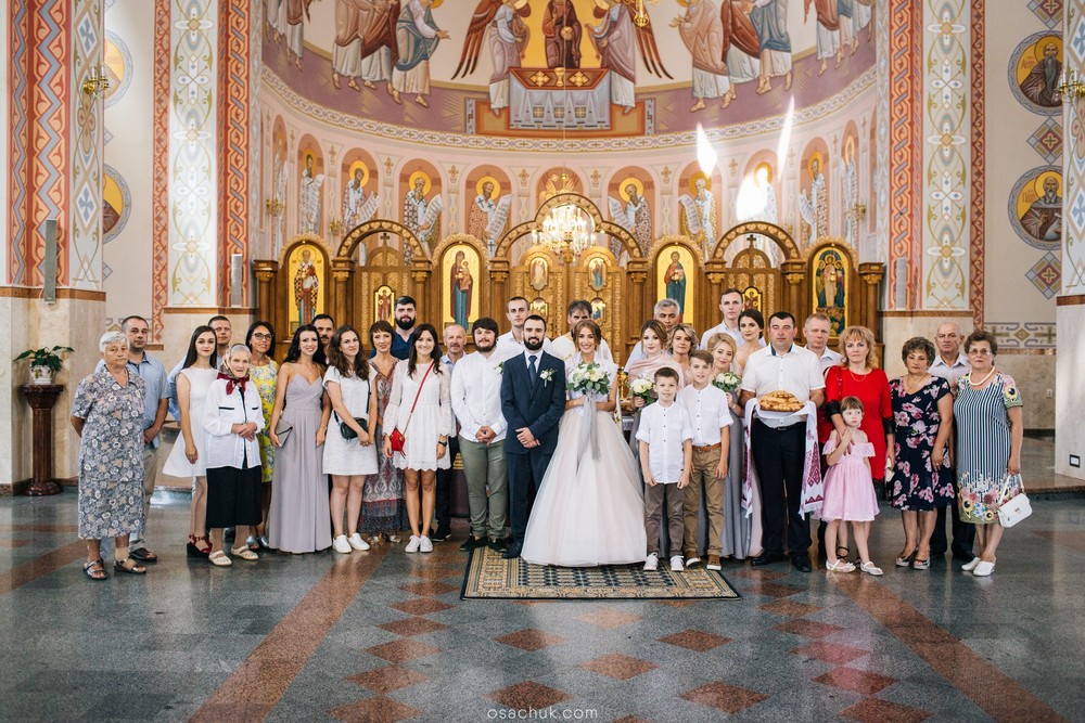 Катедральний собор Коломия весілля