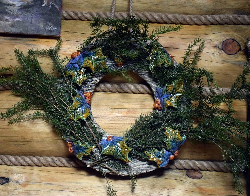 Yule wreath